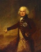 Lemuel Francis Abbott Admiral Alexander Hood oil on canvas